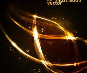 Golden illustration vector