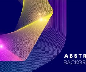 Gradient arc abstract background vector