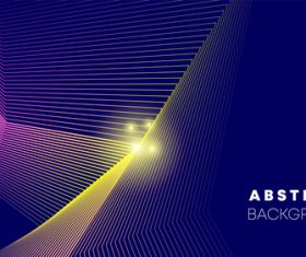 Gradient two color lines abstract background vector