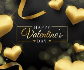 Happy Valentine's Day card vector