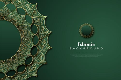 Islamic vector background
