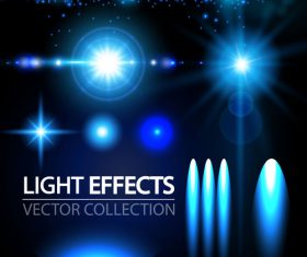 Light effect vector set