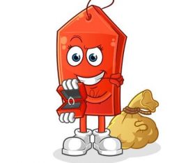 Marriage proposal cartoon icon vector