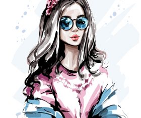 My style hand drawn vector