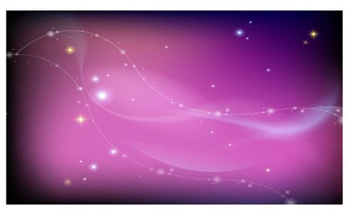 Pink space background vector