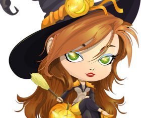 Witch vector - for free download