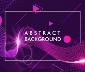Purple abstract background vector