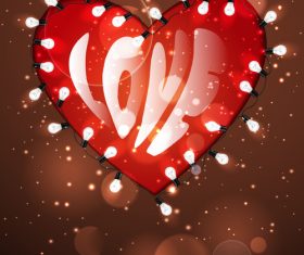 Romantic Valentines Day vector