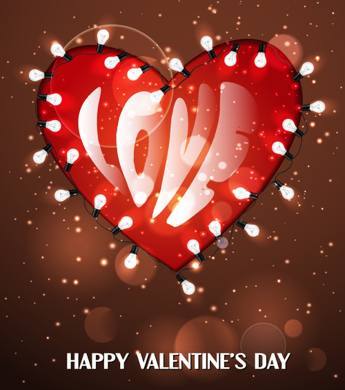 Romantic Valentines Day vector