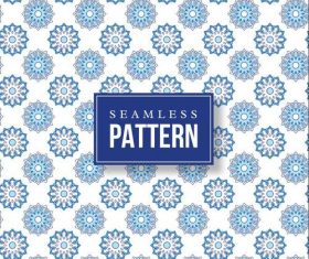 Seamless mandala pattern vector
