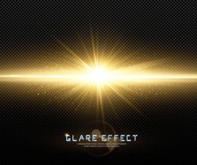 Shining with boundless radiance background vector