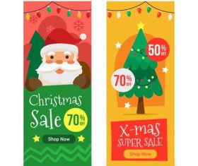 Shop now Christmas super sale vector