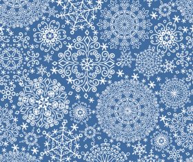 Snowflake background pattern vector