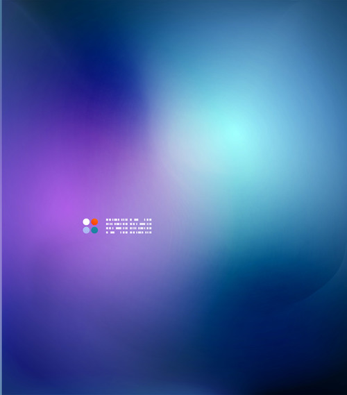 Two-color fusion abstract background vector
