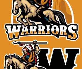 Warriors vector
