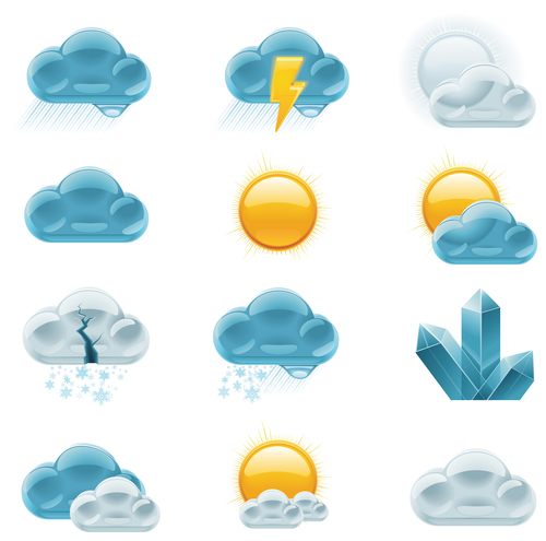 Weather icon vector