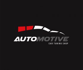 Automotive logo design vector