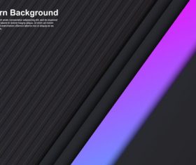 Black background pink stripes vector