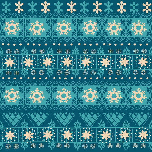 Blue abstract seamless background pattern vector