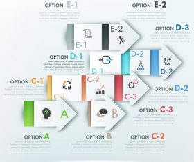 Chemistry templates of Infographics vector