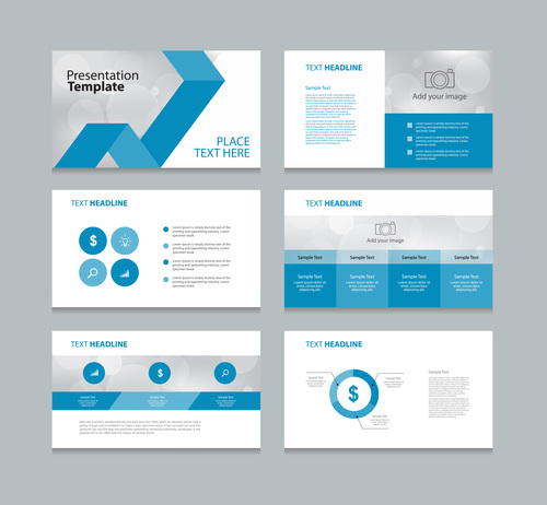 Concise company infographic vector