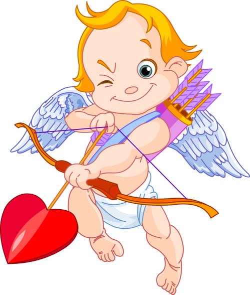 Cupid arrow vector