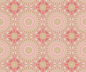 Dazzling decorative seamless pattern vector