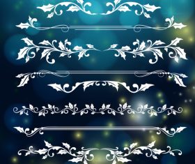 Decorative pattern design vector