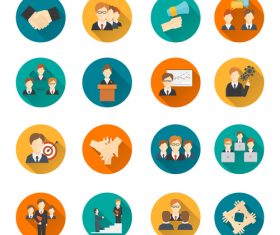 Employee icon vector