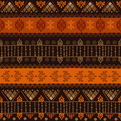 Ethnic seamless pattern vector