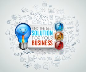 Find best solution information vector