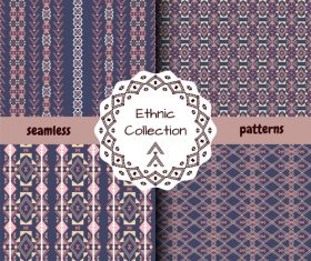 Floral rhombus ethnic seamless pattern vector