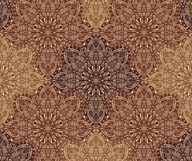 Flower geometric pattern vector