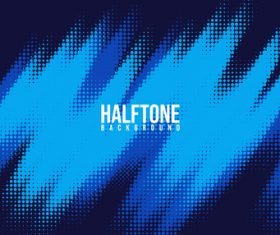 Gradient halftone creative background vector