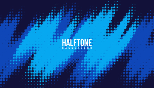 Gradient halftone creative background vector