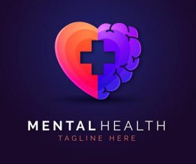 Gradient logo template design vector