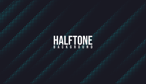 Halftone background vector