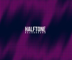 Halftone pink background vector
