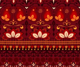 India pattern seamless vector
