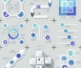 Infographic template vector