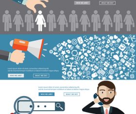 Information banner vector