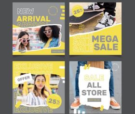Merchandise promotion discount vector