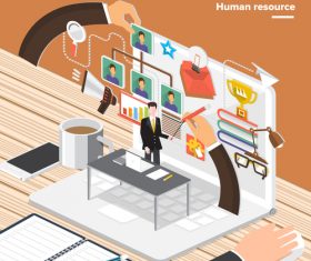 Online course business vector