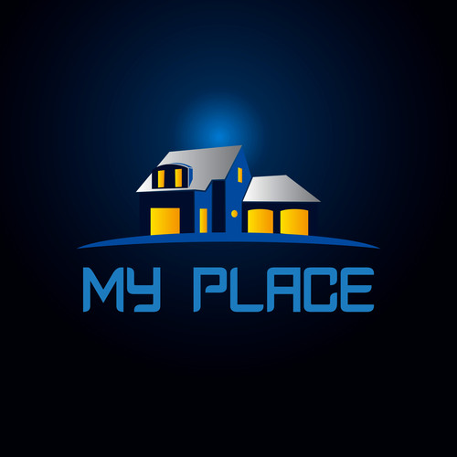 Place logo design vector