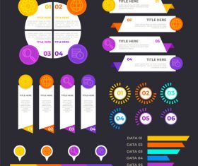 Product classification infographic vector