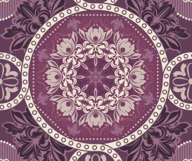 Seamless background purple pattern vector