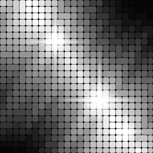 Shiny metallic texture pattern vector background