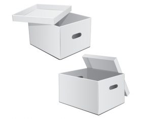 Storage box vector