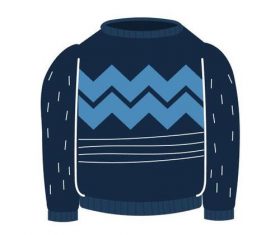 Sweater vector