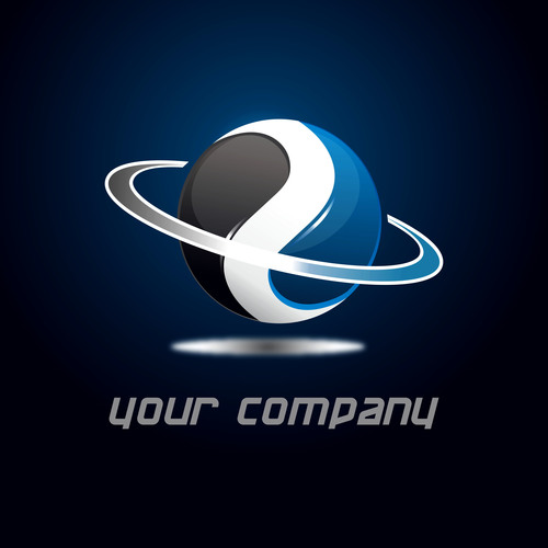 Unique company logo design vector